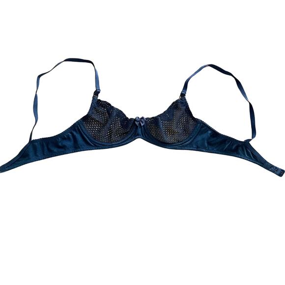 Y2k Timpa Lace Bra, Black - Picture 3 of 5